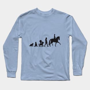 Evolution Dressage Horse Long Sleeve T-Shirt
